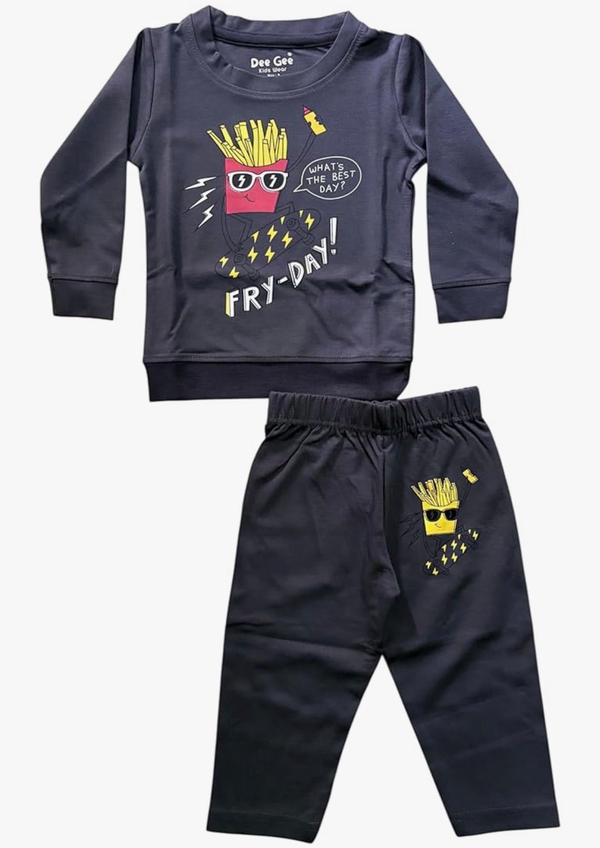 Infant 6Months to 24 Months Baby Boy & Girl Tshirt & Pant | Toddler Clothes Cotton Pant & Tshirt|Children dress FullSleeve winter wear|Kids wear 5 Combo - Stylelogy