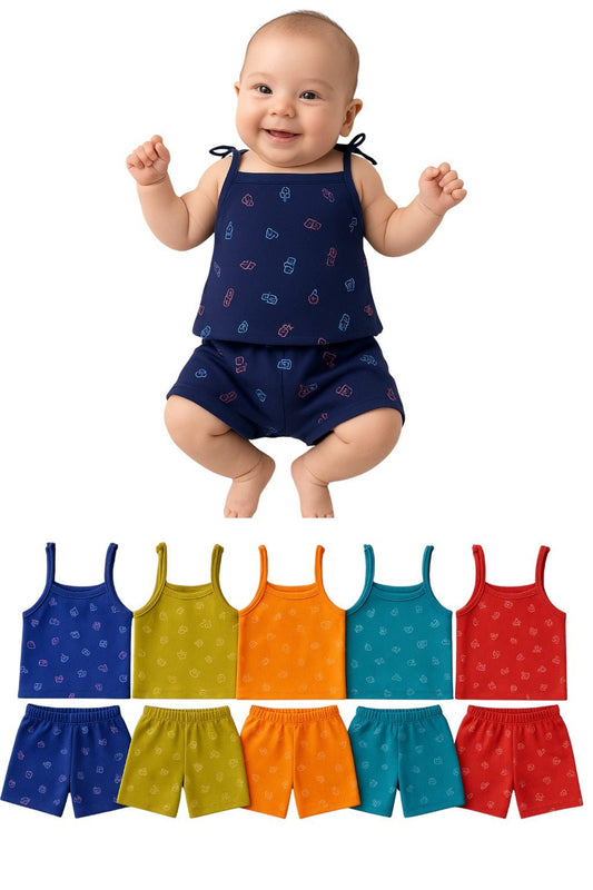 New Born 0 - 3 Months Baby Wear Unisex Cotton Knot Jhabla Dress | Boy & Girl 3 Months Nightsuit Stylelogy