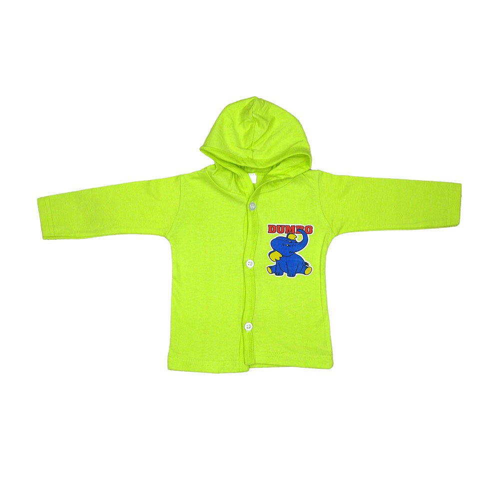 Newborn Unisex Cotton Dress Hoodie Cap with Pants| 0 - 3 Months Winter Outfit for Infant| Multicolour 5 Combo Pack Boy & Girl Baby Dress - Stylelogy