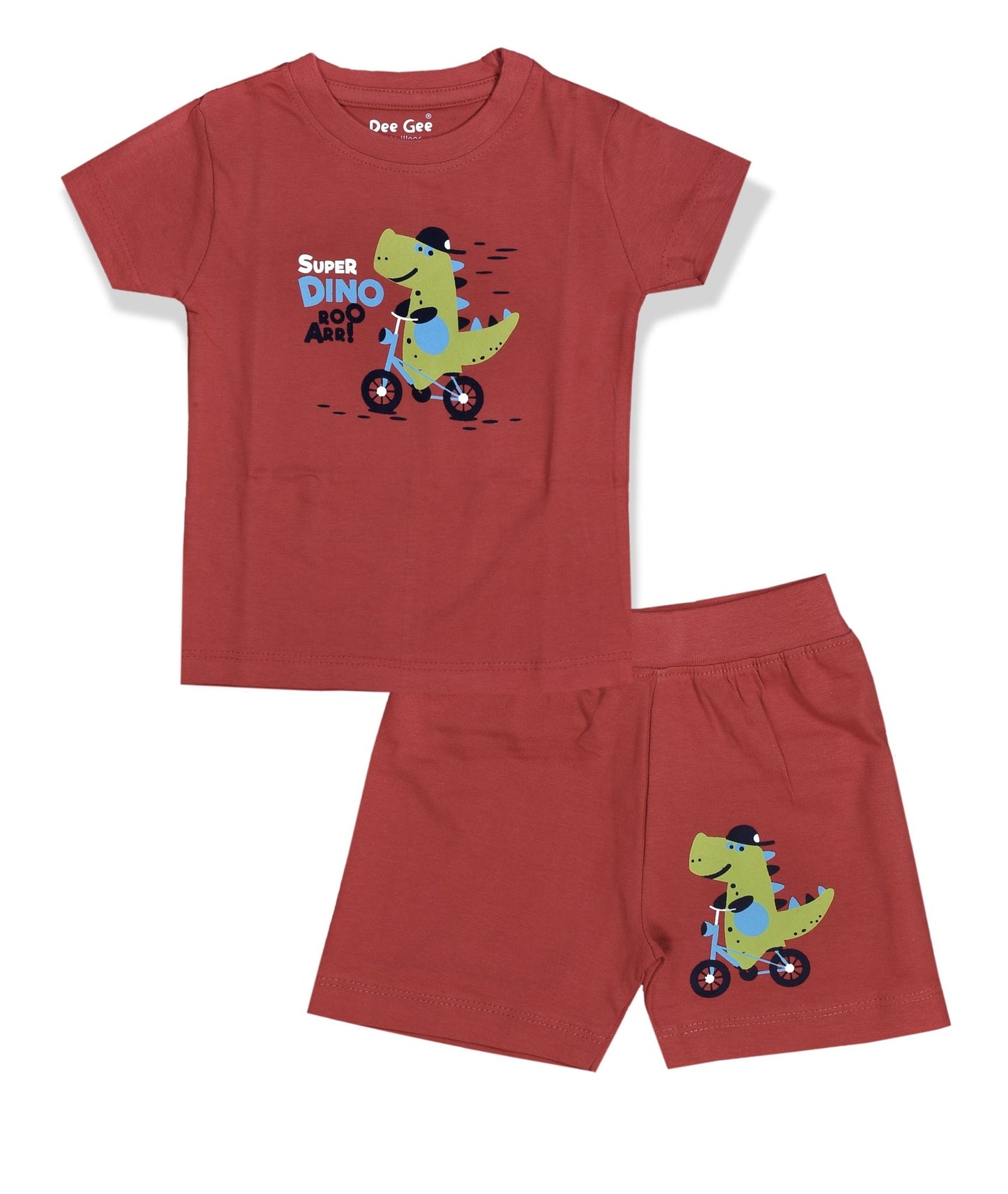 Stylelogy Tshirt & Shorts for kids | Toddler & Infant Baby Printed T-shirt & Half Pant| Little Boys & Girls Kids Dress, Pack of 5 combo | Unisex Clothing Set for Baby style 156 - Stylelogy